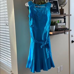 Blue Midi Dress